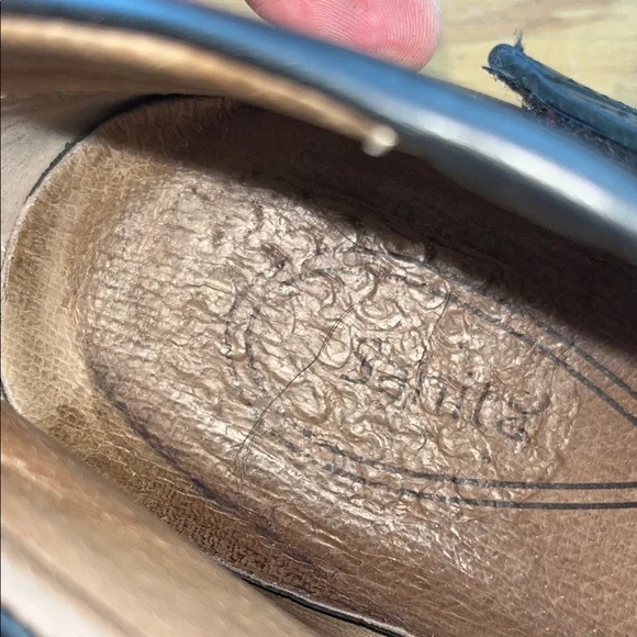 Sanita Black Leather Ankle‎ Booties with Buckle 9 - Picture 2 of 11